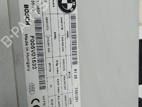 Electronic module BMW 3 Gran Turismo (F34) 318 d | BP19171955M83 