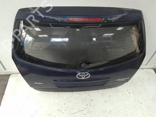 Used Tailgate TOYOTA COROLLA Verso (ZER_, ZZE12_, R1_) 1.8 (ZNR11_, ZNR11R) (129 hp) 18598545