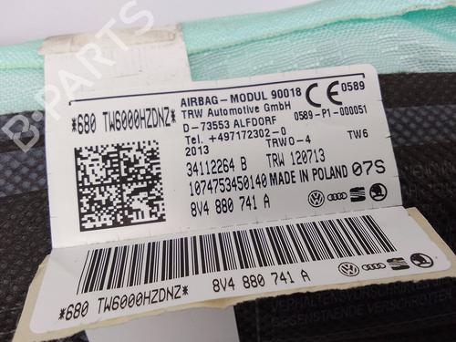 Left curtain airbag AUDI A3 Sportback (8VA, 8VF) 2.0 TDI | BP28145534C11 