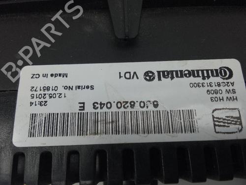 Climate control SEAT IBIZA IV (6J5, 6P1)  | BP23238474I5 