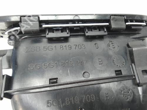 Air vent VW GOLF VII (5G1, BQ1, BE1, BE2) 1.4 TSI | BP28151038I21