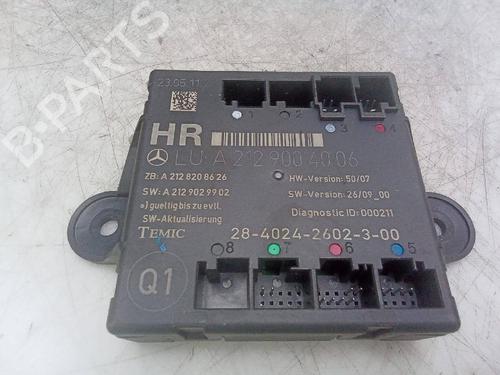 Electronic module MERCEDES-BENZ E-CLASS (W212) E 350 CDI (212.023) | BP18586646M83