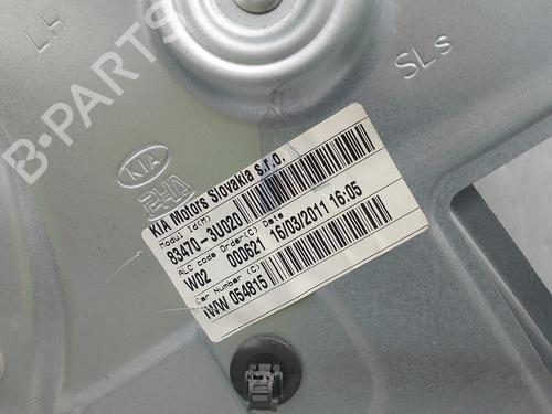 Rear left window mechanism KIA SPORTAGE III (SL) 1.7 CRDi | BP29386363C24 