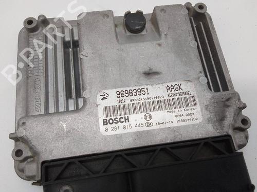 Used Engine control unit (ECU) CHEVROLET CRUZE (J300) 2.0 CDI (150 hp) 24977067