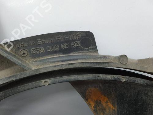 Radiator fan MERCEDES-BENZ VITO Van (W638) 110 CDI 2.2 (638.094) | BP24218738M35 
