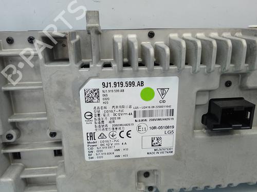 Display PORSCHE TAYCAN (Y1A) Electric (Y1AAA1, Y1AAI1) | BP28144338C48 