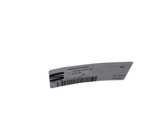 Rear parcel shelf SEAT IBIZA V (KJ1, KJG) 1.0 TSI | BP32020782C85 