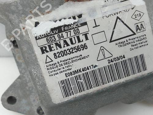 ECU airbags RENAULT LAGUNA II (BG0/1_)  | BP22344215M53 