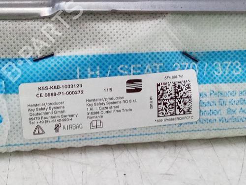 Left curtain airbag SEAT LEON (5F1)  | BP18890792C11 