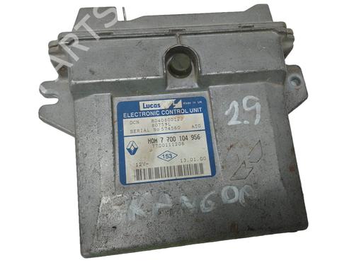 Engine control unit (ECU) RENAULT KANGOO (KC0/1_) 1.5 dCi (KC08, KC09) | BP23653958M57 - Image 2