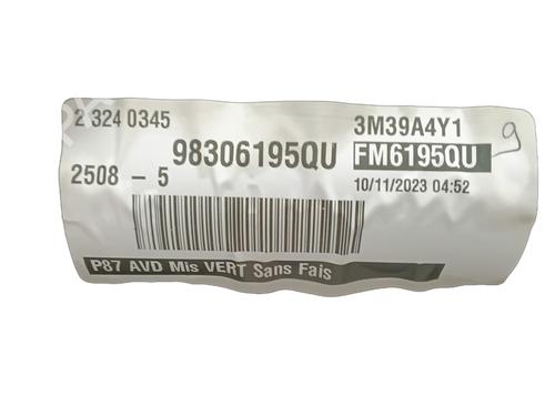 Front right panel PEUGEOT 5008 II (MC_, MJ_, MR_, M4_) 1.2 THP (MRHNYH, MRHNYW, MRHNSJ, MRHNSU, MRHNSM) | BP30317815C59 