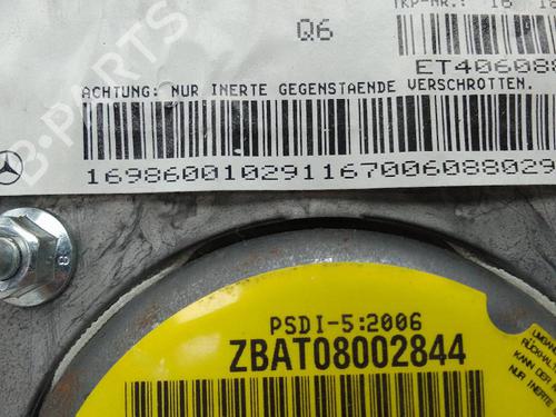 Used Driver airbag MERCEDES-BENZ A-CLASS (W169) A 180 CDI (169.007, 169.307) (109 hp) 22435190