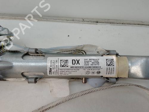 Right curtain airbag FIAT 500 (312_) 1.3 D Multijet (312AXB1A) | BP26053605C12 