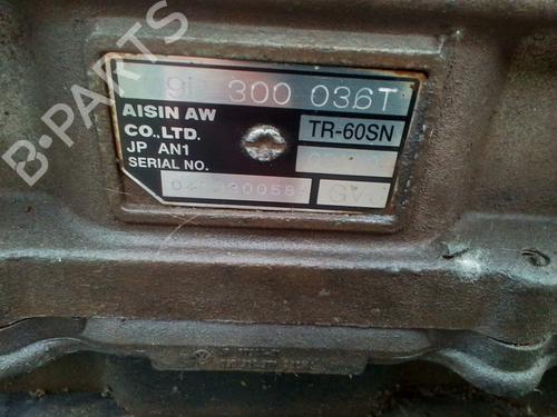 Gearbox VW TOUAREG (7LA, 7L6, 7L7) 3.0 V6 TDI | BP28164181M3 