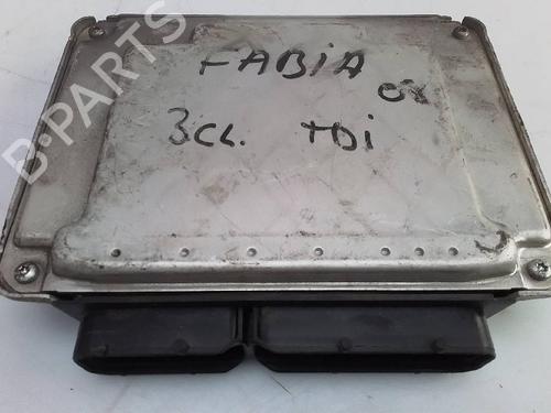 Used Engine control unit (ECU) SKODA FABIA II (542) 1.2 (60 hp) 23559868