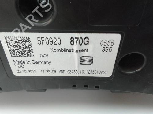 Instrument cluster SEAT ATECA (KH7, KHP)  | BP22309654C47 