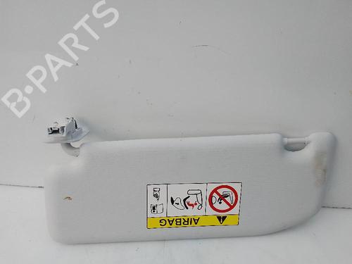 Used Right sun visor PEUGEOT 208 II (UB_, UP_, UW_, UJ_) 1.5 BlueHDI 100 (102 hp) 22521535