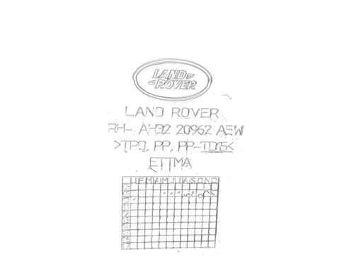 Front right panel LAND ROVER RANGE ROVER SPORT I (L320) 3.0 D 4x4 | BP35801336C59 - Image 7