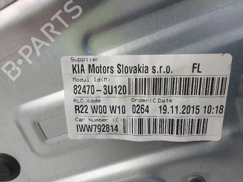 Front left window mechanism KIA SPORTAGE III (SL) 1.7 CRDi | BP18970838C22 