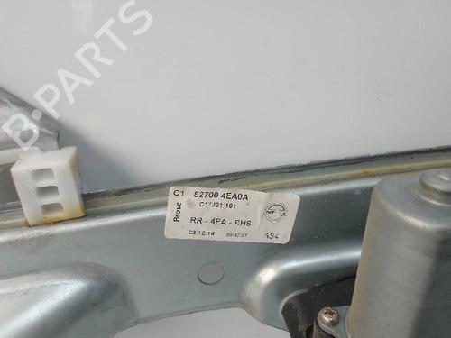 Used Rear right window mechanism NISSAN QASHQAI II SUV (J11, J11_) 1.6 dCi (130 hp) 20671529