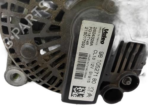 Alternator CITROËN C4 Picasso I MPV (UD_) 2.0 HDi 138 | BP30963714M7