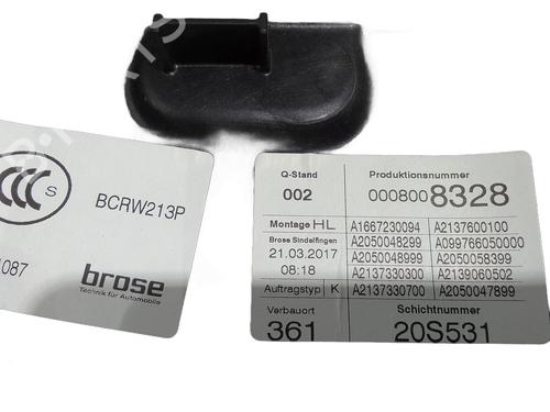 Rear left window mechanism MERCEDES-BENZ E-CLASS (W213) E 220 d (213.004) | BP31643457C24 