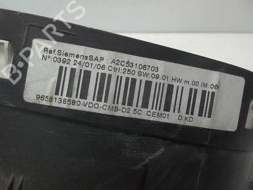 Used Instrument cluster PEUGEOT 407 SW (6E_, 6D_) 1.6 HDi 110 (109 hp) 22226645