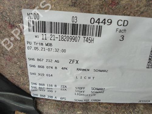 Used Rear right panel VW GOLF ALLTRACK VIII (CG5) [2020-2025]  20143612