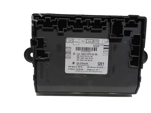 Used Electronic module Electronic module MERCEDES-BENZ S-CLASS (W221, V221) S 350 (221.056, 221.156) (272 hp) 34612794 34612794