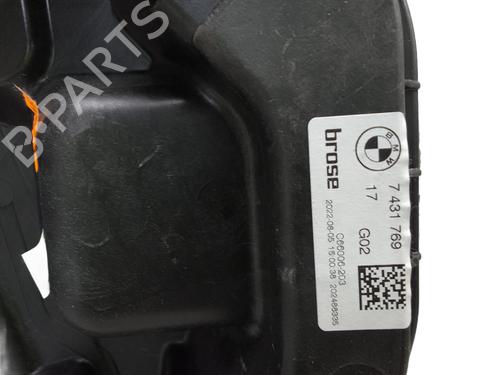 Front left window mechanism BMW X4 (G02, F98) xDrive 20 d Mild-Hybrid | BP31037781C22 