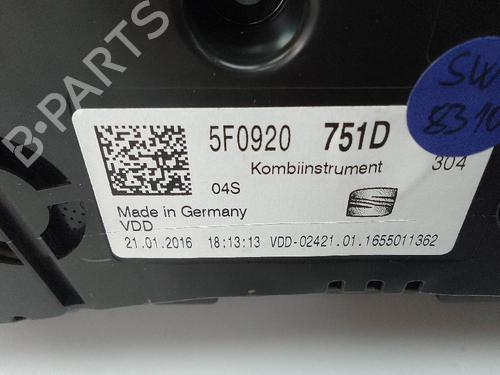 Instrument cluster SEAT LEON (5F1)  | BP23398188C47 