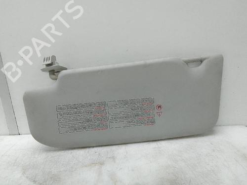 Right sun visor NISSAN QASHQAI / QASHQAI +2 I (J10, NJ10, JJ10E)  | BP19449316I2 