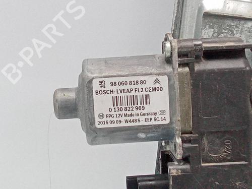 Used Rear left window mechanism PEUGEOT 208 I (CA_, CC_) 1.2 VTI 82 (82 hp) 23127135