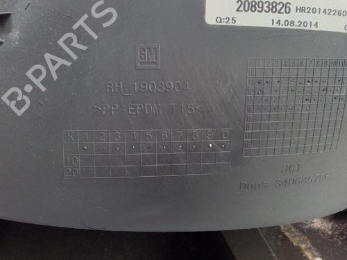 Used Rear right panel OPEL ZAFIRA TOURER C (P12) 2.0 CDTi (75) (170 hp) 26050953