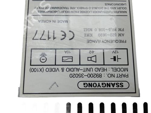 Display monitor SSANGYONG TIVOLI 1.6 All-wheel Drive | BP19041432C48  - Image 5