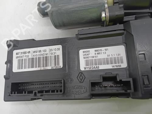 Left front window motor RENAULT MEGANE III Hatchback (BZ0/1_, B3_) 1.5 dCi | BP29396501E21 