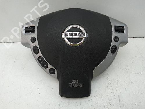 Used Driver airbag NISSAN QASHQAI / QASHQAI +2 I (J10, NJ10, JJ10E) [2006-2014]  19449311