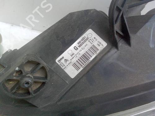 Used Left headlight CITROËN BERLINGO MULTISPACE (B9) 1.2 PureTech 110 (110 hp) 18583829