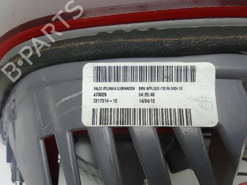Used Right tailgate light BMW X3 (F25) [2010-2017]  24463403