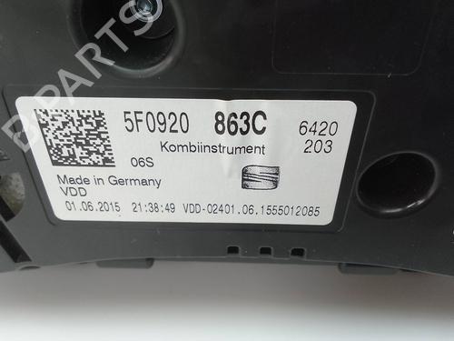 Instrument cluster SEAT LEON (5F1) 2.0 TDI | BP28150882C47