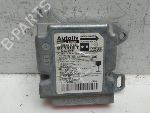 Airbag styreenhed RENAULT KANGOO (KC0/1_) 1.5 dCi (KC07) (65 hp) 30051226