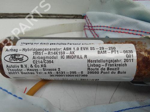 Right curtain airbag FORD KUGA I 2.0 TDCi | BP19938609C12 
