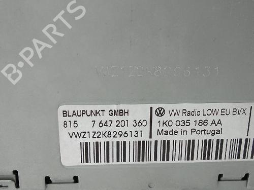 Bilradio VW TOURAN (1T3) 1.6 TDI (105 hp) 25811786