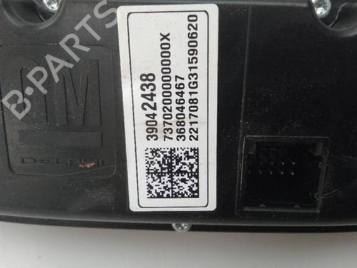 Commande Chauffage OPEL ASTRA K (B16) 1.4 Turbo (68) (150 hp) 20504551