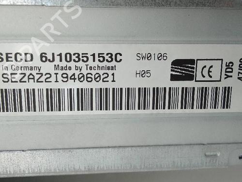 Radio SEAT IBIZA IV (6J5, 6P1) 1.4 TDI | BP22719556E6 