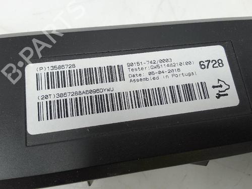 Electronic module OPEL ZAFIRA TOURER C (P12) 1.6 CDTI (75) | BP20980128M83 