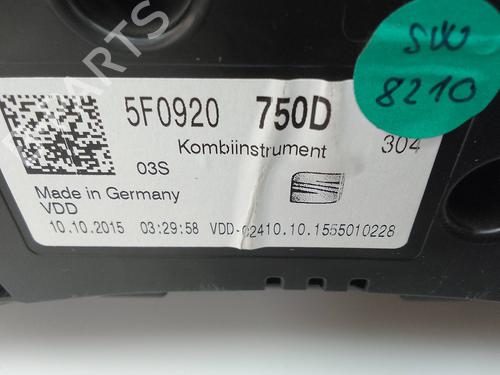 Instrument cluster SEAT LEON (5F1) 2.0 TDI | BP28150880C47 
