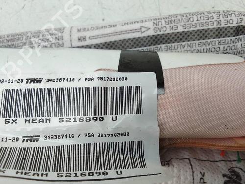 Used Left curtain airbag CITROËN BERLINGO (ER_, EC_) 1.5 BlueHDi 130 (ECYHZJ, ECYHZR) (131 hp) 19505466