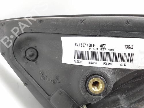 Right mirror SKODA FABIA III (NJ3) 1.4 TDI | BP21602937C27 
