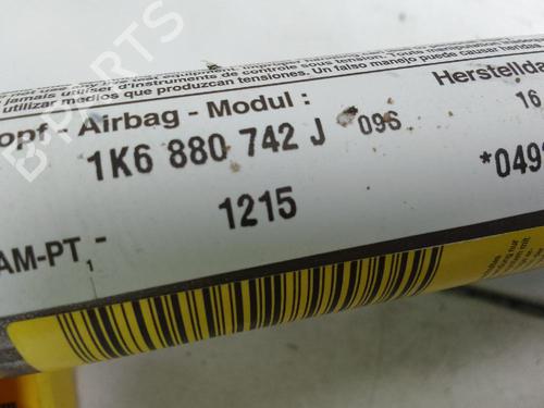 Right curtain airbag VW GOLF PLUS V (5M1, 521) 1.6 TDI | BP26651896C12 